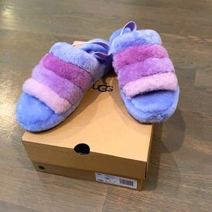 Ugg Fluff Yeah slides size 8